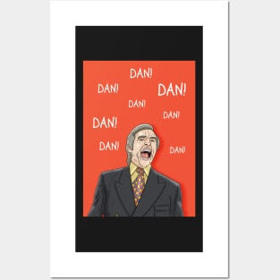 DAN DAN DAN DAN Posters and Art